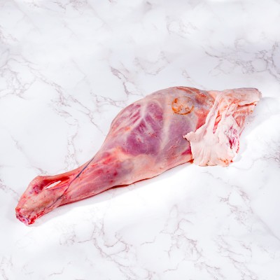 Trasera de cordero lechal